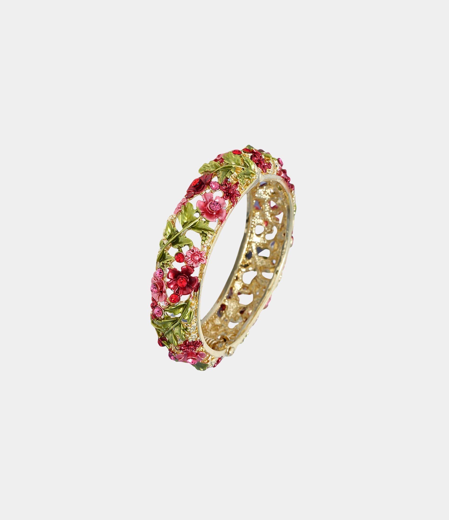LA VIE EN ROSE BANGLE IN RED